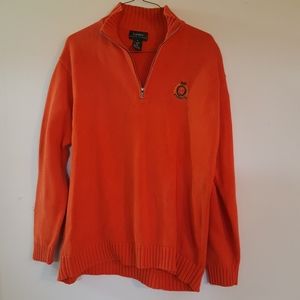 Ralph Lauren Medium Pullover Orange Men's Sweater